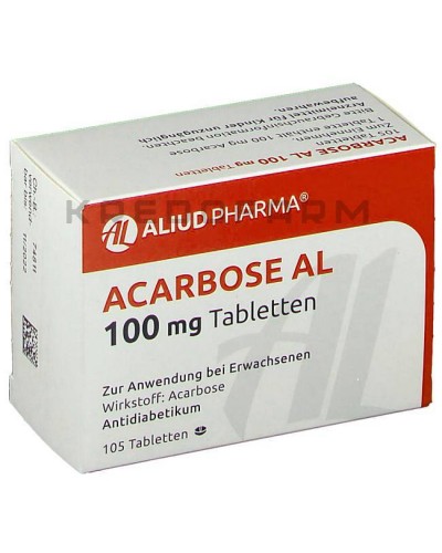 Акарбоза таблетки ● Acarbose