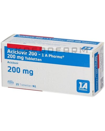 Ацикловір крем, порошок, таблетки ● Aciclovir