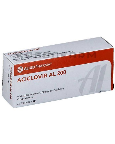 Ацикловір крем, порошок, таблетки ● Aciclovir