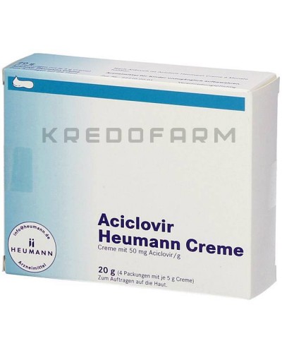 Ацикловір крем, порошок, таблетки ● Aciclovir