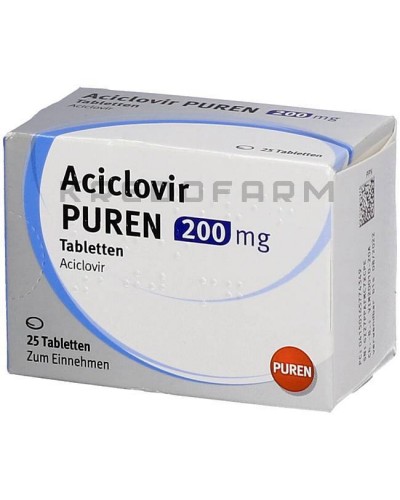 Ацикловір крем, порошок, таблетки ● Aciclovir