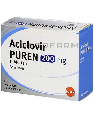 Ацикловір крем, порошок, таблетки ● Aciclovir