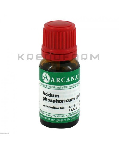 Ацидум Фосфорикум ампули, глобули, рідина, розчин, таблетки ● Acidum Phosphoricum
