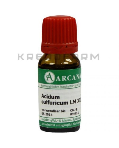 Ацидум Сульфурикум ампули, глобули, рідина, розчин, таблетки ● Acidum Sulfuricum