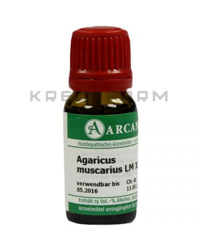 Агарикус Мускариус ампулы, раствор ● Agaricus Muscarius