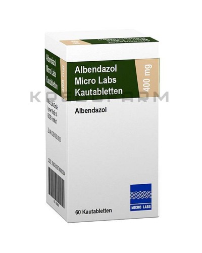 Альбендазол таблетки ● Albendazol