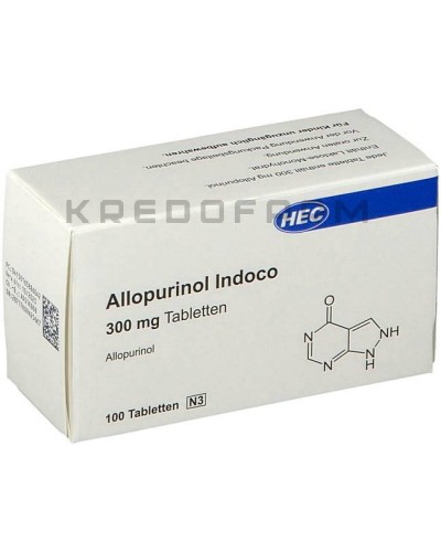 Аллопуринол таблетки ● Allopurinol