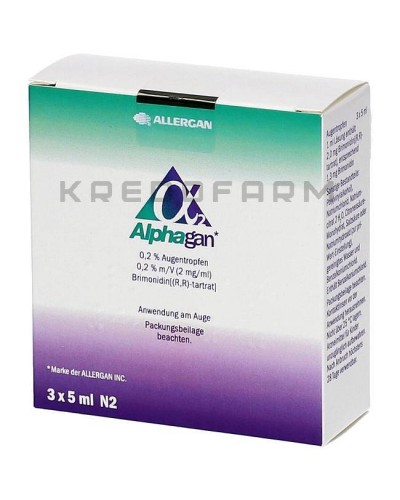 Альфаган краплі ● Alphagan