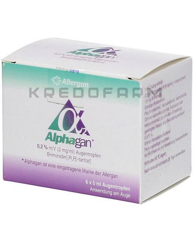 Альфаган краплі ● Alphagan