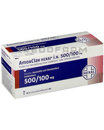 Амоксклав порошок ● Amoxclav