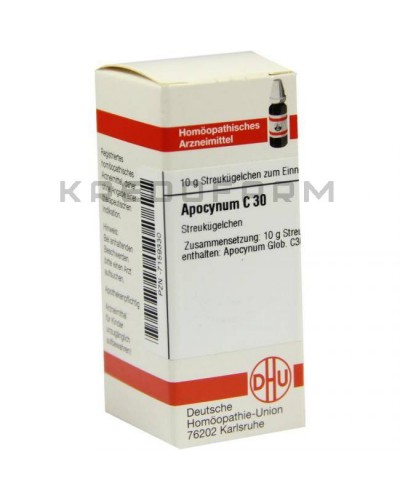 Апоцинум ампули, глобули, рідина, розчин, таблетки ● Apocynum
