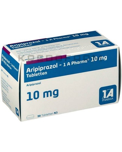 Арипипразол раствор, таблетки ● Aripiprazol