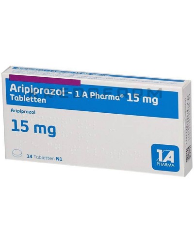 Аріпіпразол розчин, таблетки ● Aripiprazol