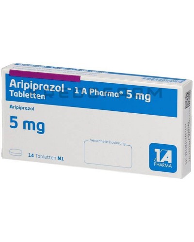 Арипипразол раствор, таблетки ● Aripiprazol