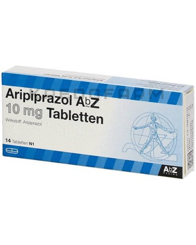 Аріпіпразол розчин, таблетки ● Aripiprazol