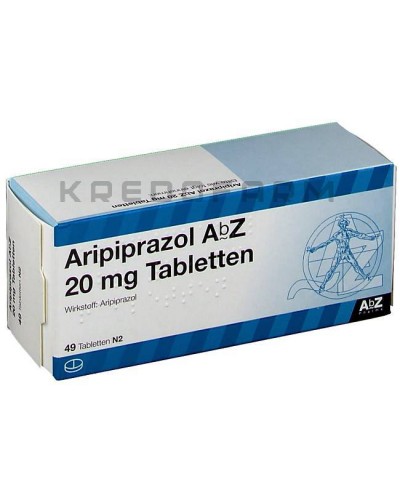 Арипипразол раствор, таблетки ● Aripiprazol