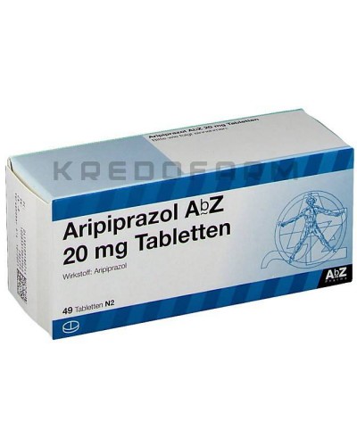 Арипипразол раствор, таблетки ● Aripiprazol