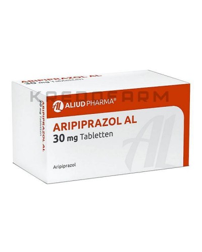 Аріпіпразол розчин, таблетки ● Aripiprazol