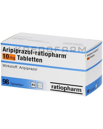 Аріпіпразол розчин, таблетки ● Aripiprazol