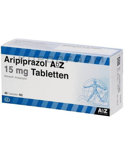 Арипипразол раствор, таблетки ● Aripiprazol