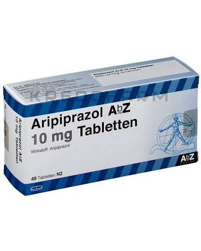 Аріпіпразол розчин, таблетки ● Aripiprazol