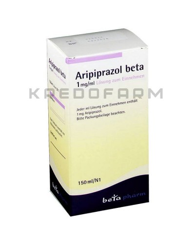 Арипипразол раствор, таблетки ● Aripiprazol