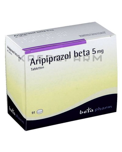 Арипипразол раствор, таблетки ● Aripiprazol