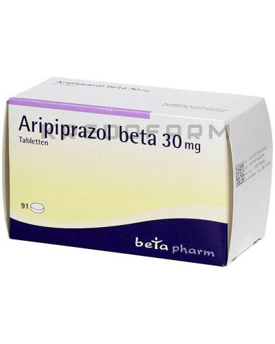 Арипипразол раствор, таблетки ● Aripiprazol