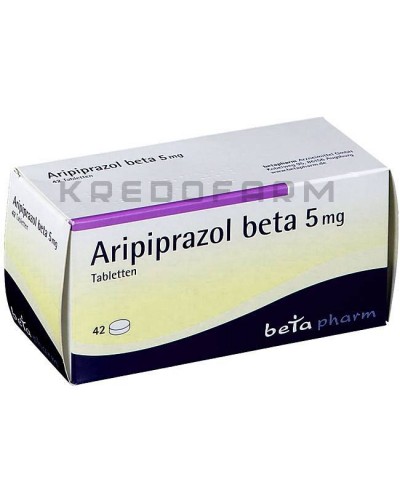 Аріпіпразол розчин, таблетки ● Aripiprazol