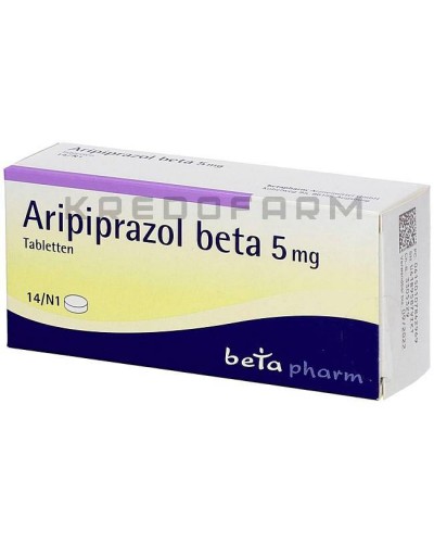 Арипипразол раствор, таблетки ● Aripiprazol