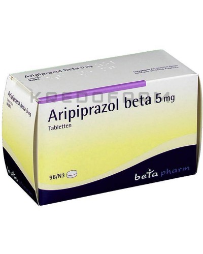 Арипипразол раствор, таблетки ● Aripiprazol