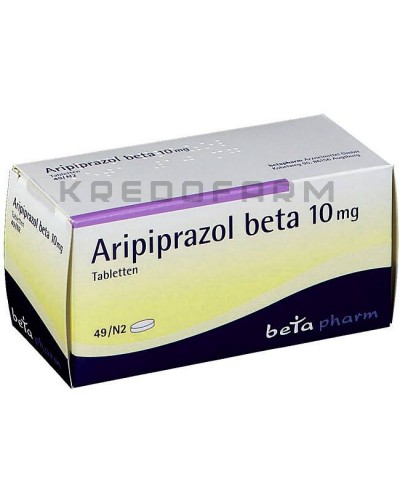 Арипипразол раствор, таблетки ● Aripiprazol