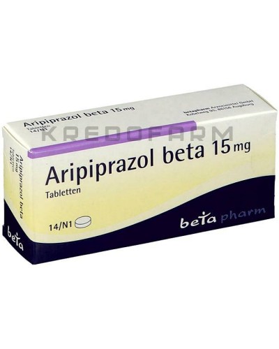 Аріпіпразол розчин, таблетки ● Aripiprazol