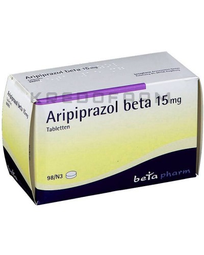 Аріпіпразол розчин, таблетки ● Aripiprazol