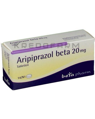 Арипипразол раствор, таблетки ● Aripiprazol