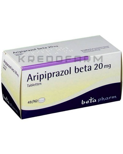 Аріпіпразол розчин, таблетки ● Aripiprazol