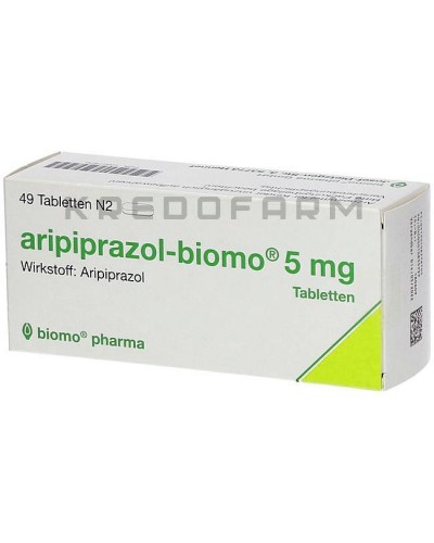 Арипипразол раствор, таблетки ● Aripiprazol