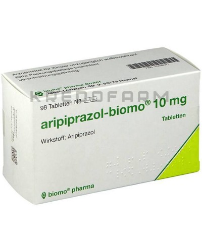 Аріпіпразол розчин, таблетки ● Aripiprazol