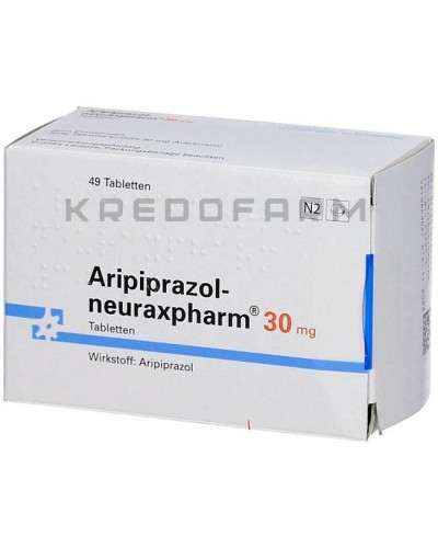 Арипипразол раствор, таблетки ● Aripiprazol