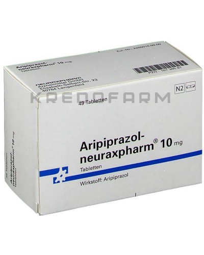 Арипипразол раствор, таблетки ● Aripiprazol