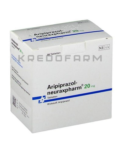 Арипипразол раствор, таблетки ● Aripiprazol