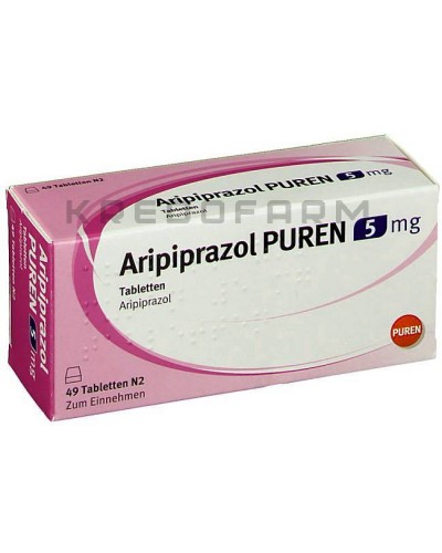 Арипипразол раствор, таблетки ● Aripiprazol