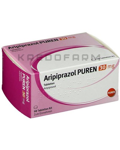 Арипипразол раствор, таблетки ● Aripiprazol