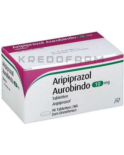 Арипипразол раствор, таблетки ● Aripiprazol