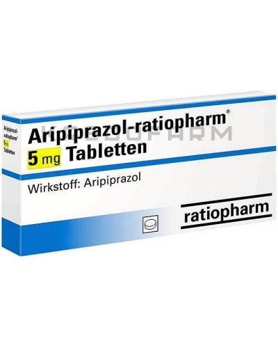 Аріпіпразол розчин, таблетки ● Aripiprazol