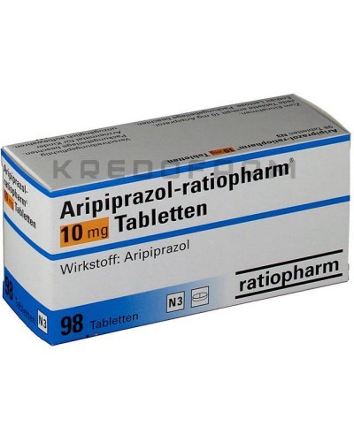 Арипипразол раствор, таблетки ● Aripiprazol