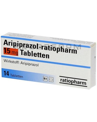 Арипипразол раствор, таблетки ● Aripiprazol