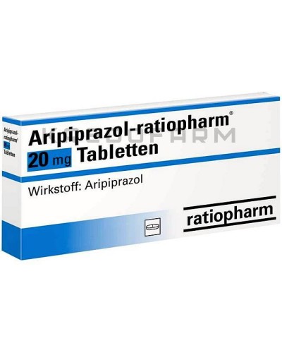 Арипипразол раствор, таблетки ● Aripiprazol