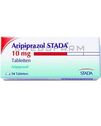 Арипипразол раствор, таблетки ● Aripiprazol