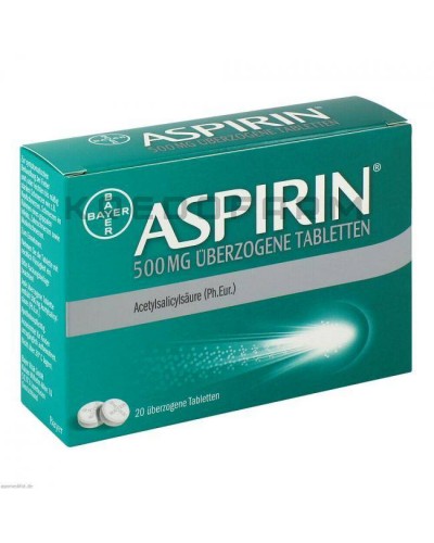 Аспірин гранули, порошок, таблетки ● Aspirin